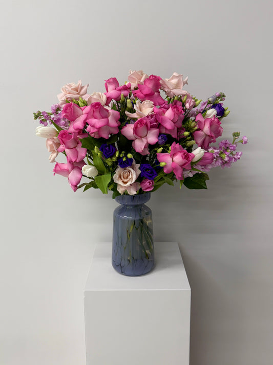 Pink Mix Vase