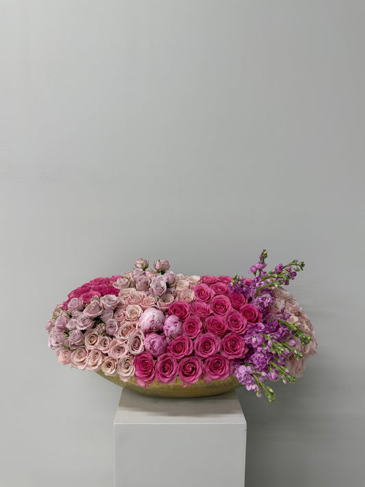 Luxe Rose Vessel
